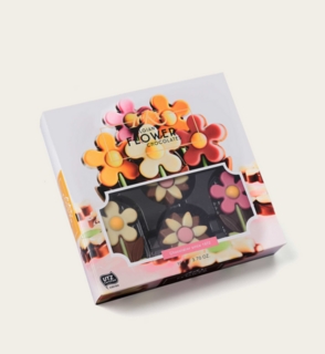 Gift box with Flowers & Chocolate