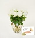 Mailbox Flowers Roses White