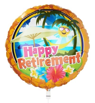 Balloon Happy Retirement