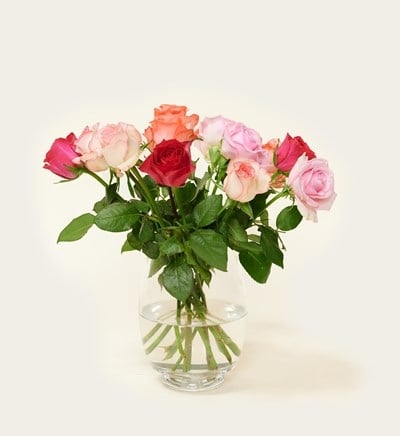 Mailbox Flowers Roses Pretty Pink