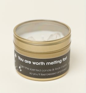 Rockstyle Scented Candle You Are Worth Melting For