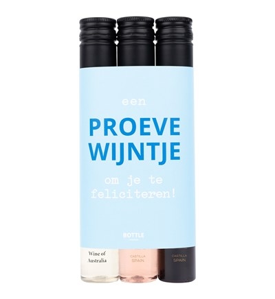 tasting wine to congratulate you