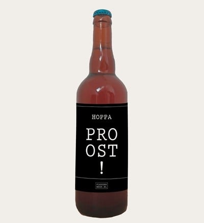 Bottle work Special beer Hoppa Proost