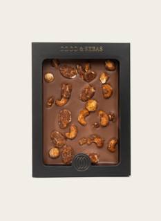 Coco & Sebas Milk Chocolate Tablet with Caramelized Nuts
