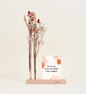 Mailbox Package Dried Flowers Card Holder Flowershot Yule