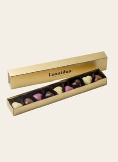 Leonidas Chocolate Candies Hearts 9 pieces