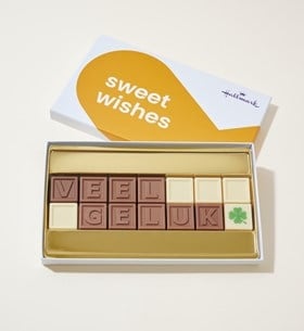 Chocolate telegram Good Luck