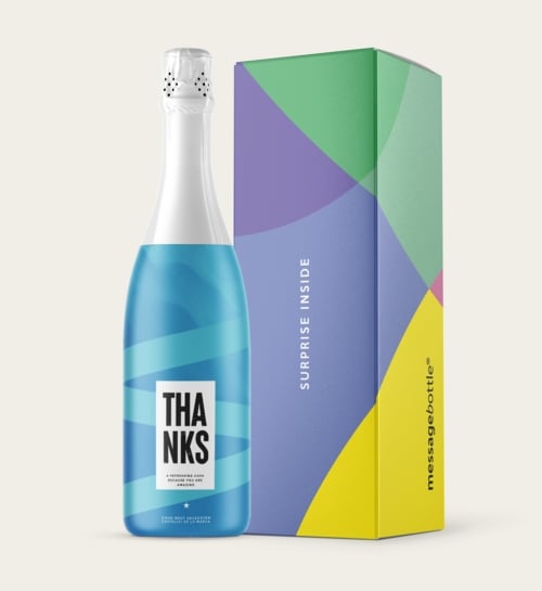 Cava Thanks in Gift Box