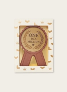 One in a Million chocolate medal