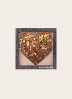 Australian Chocolate Love Heart