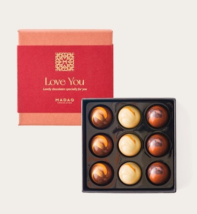 Madaq Chocolate Bonbons Love You 9 pcs.