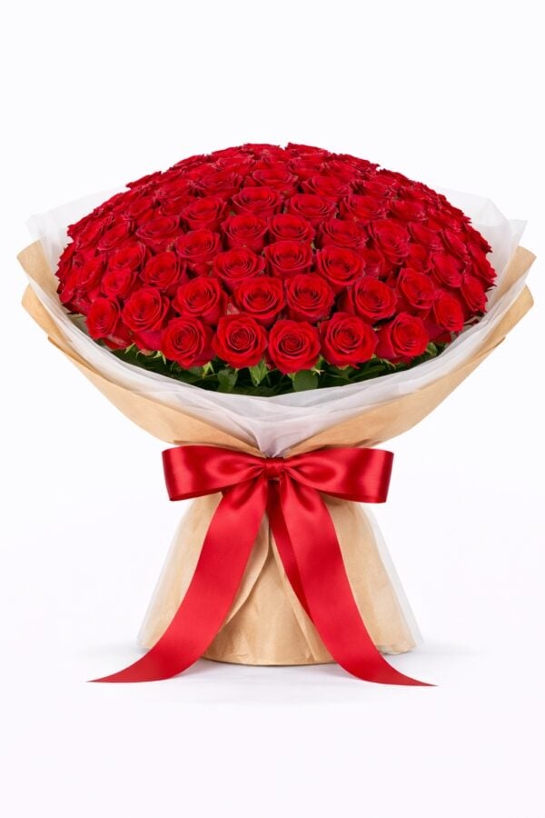100 Red Roses