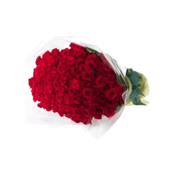 100 Red Roses Bouquet