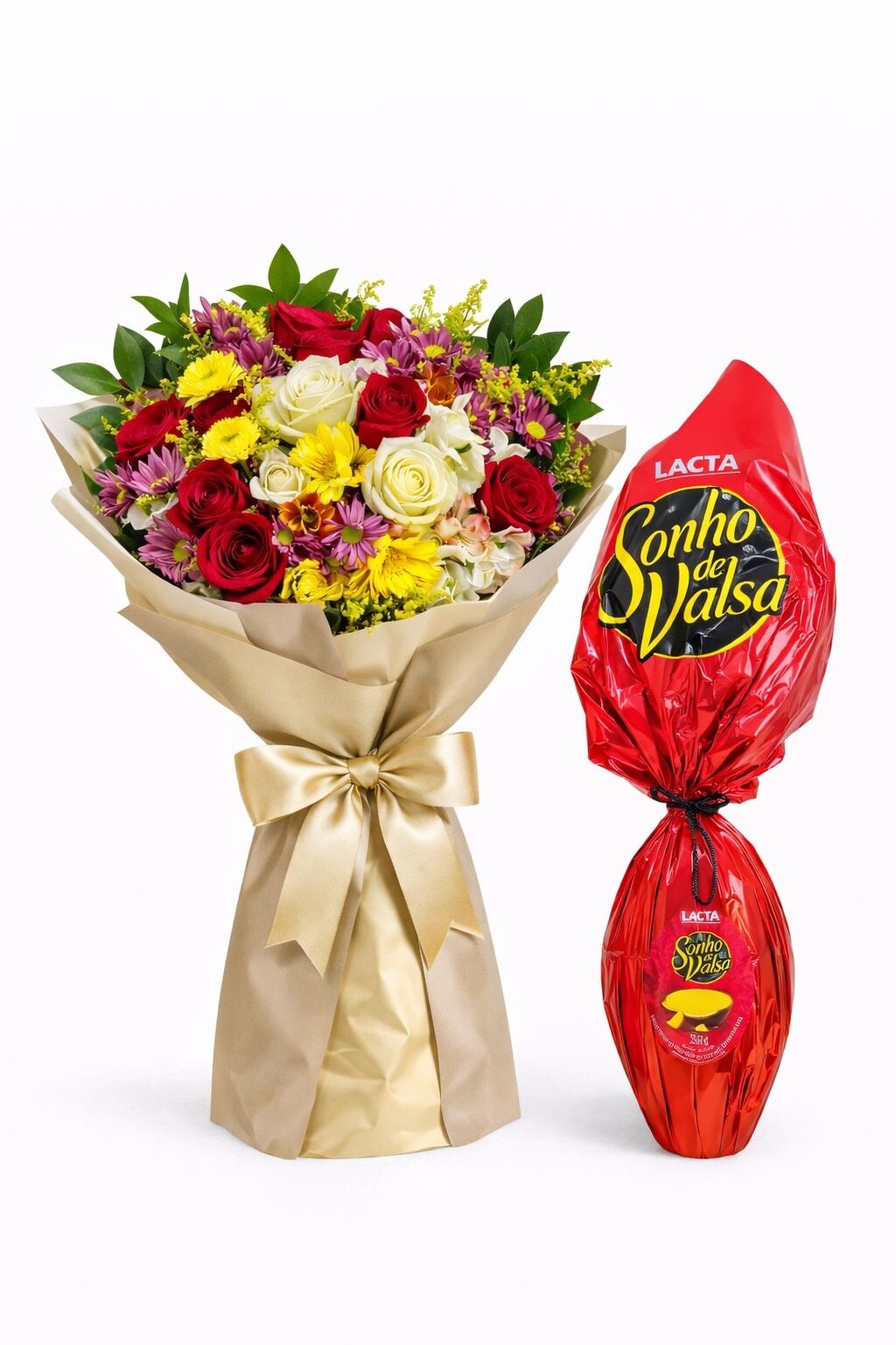 Enchanted Easter Bouquet with Chocolate Egg