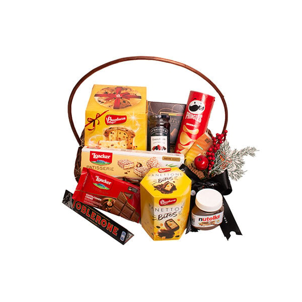 Christmas Gift Basket Glow