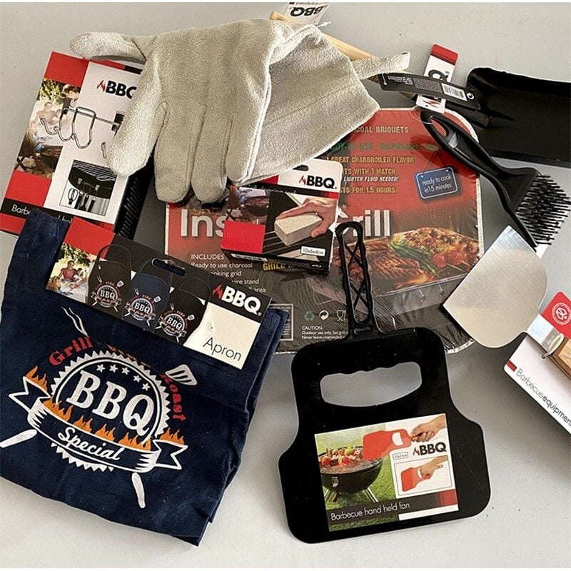 Barbeque set deluxe