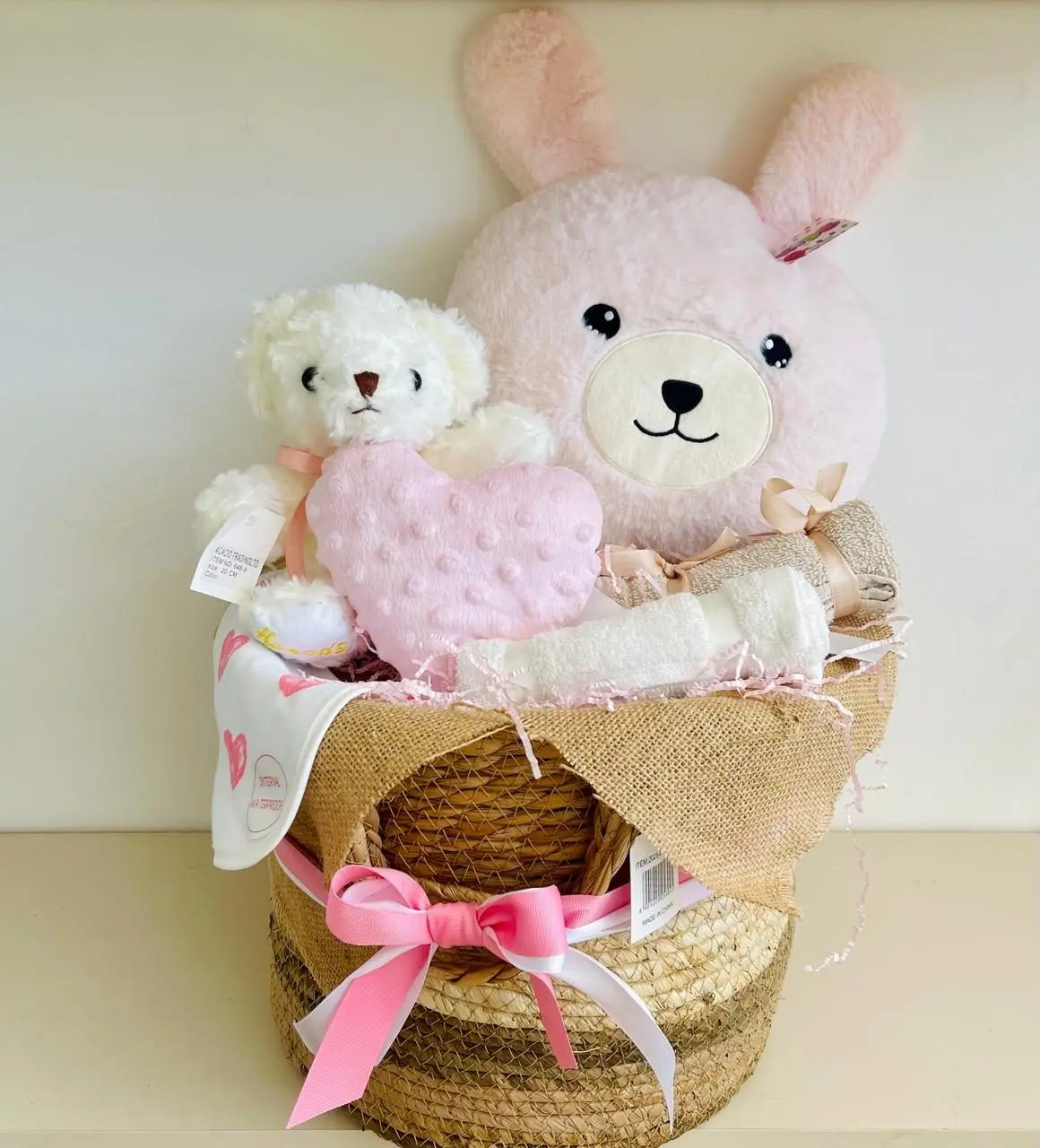 Welcome Little Princess | Elegant Design Newborn Gift Basket