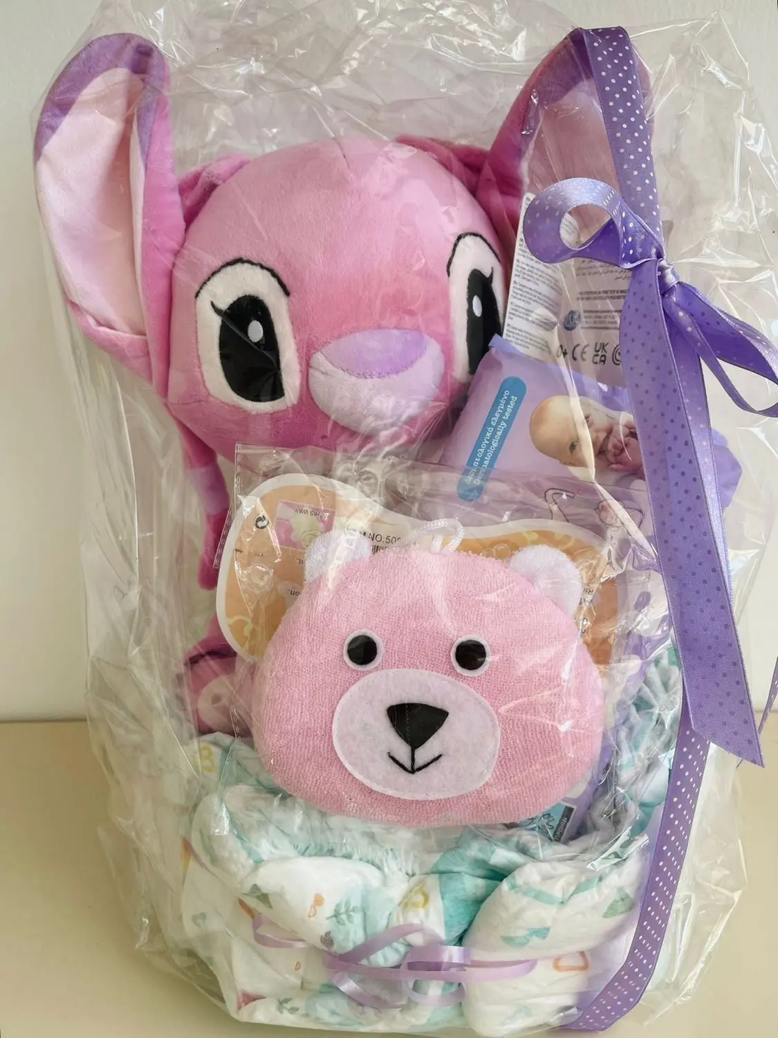 Angel | Elegant Design Newborn Gift Basket