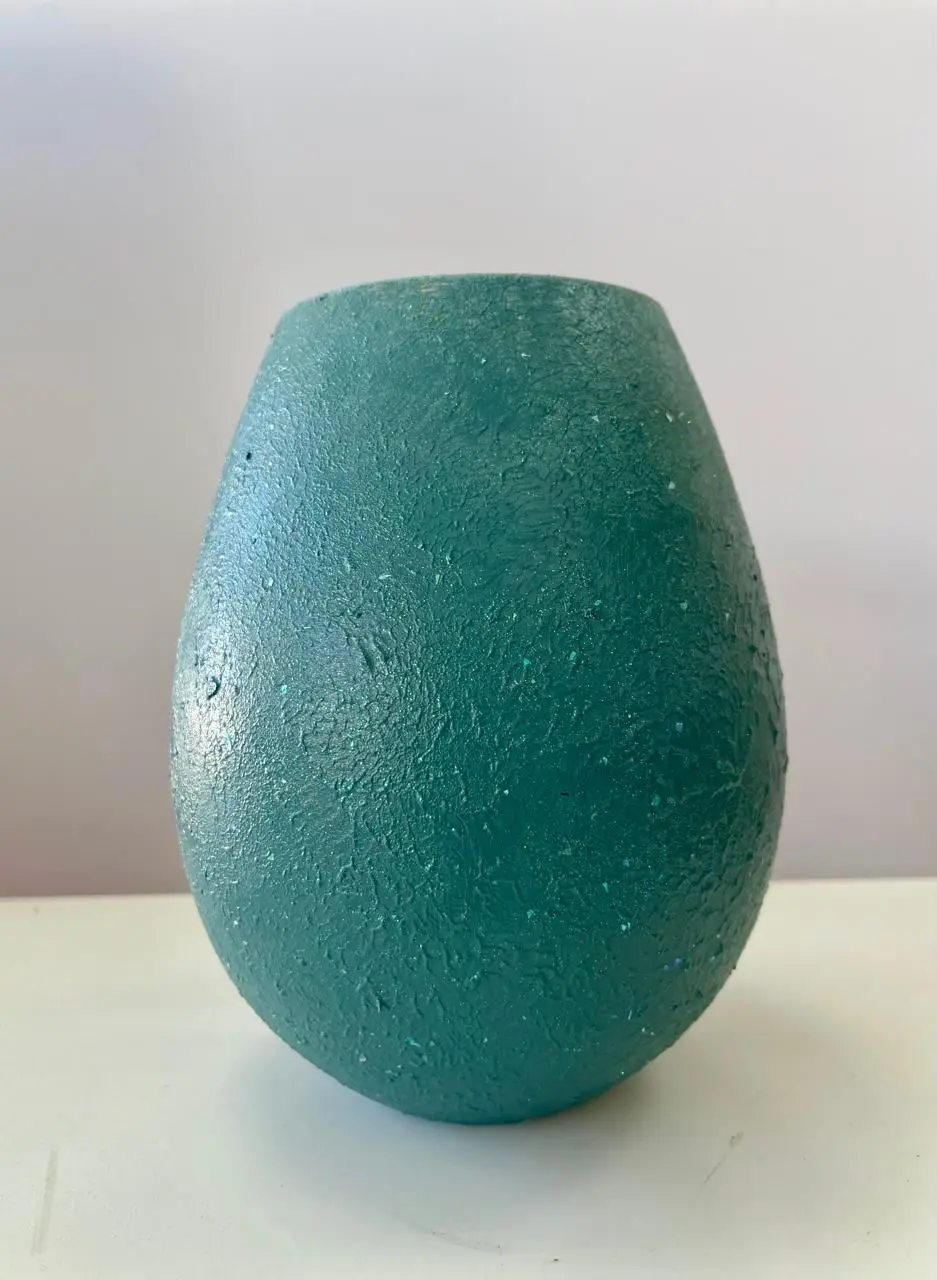 Iridescent vase