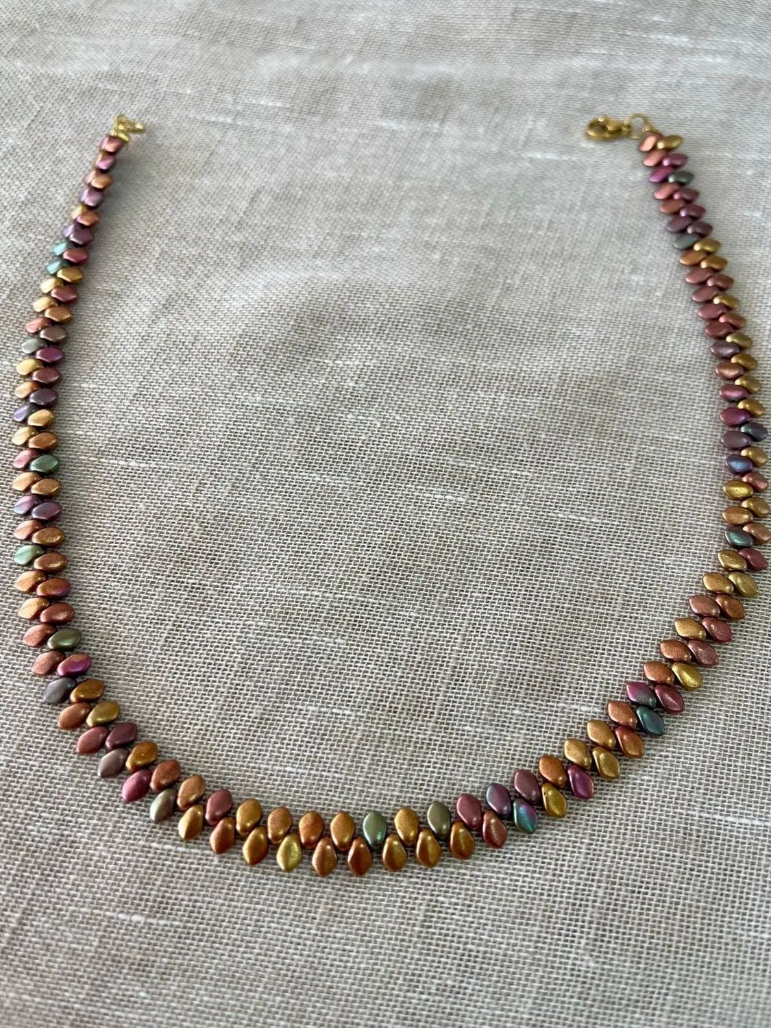 Royal Iridescent Collar
