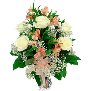 Pink & White Delight Bouquet