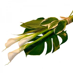 Funeral bouquet white