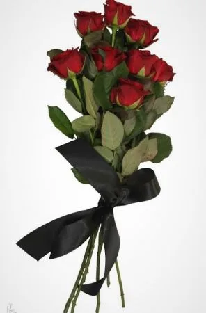 Funeral Bouquet​​. Red Rose #2