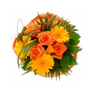 Mixed Bouquet of gerberas & roses