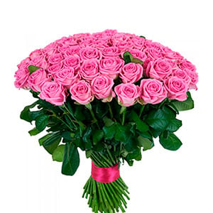 Bouquet of pink roses