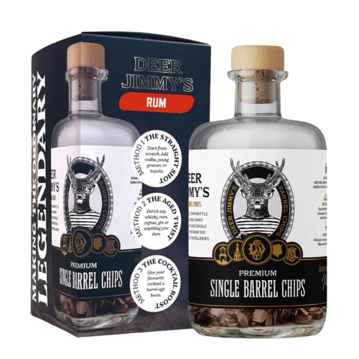 Deer Jimmy's | DIY Rum Gift Set - Rum Jamaica Barrel Chips