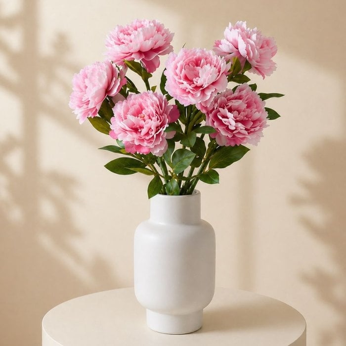 Silk artificial flowers | Peony Bouquet