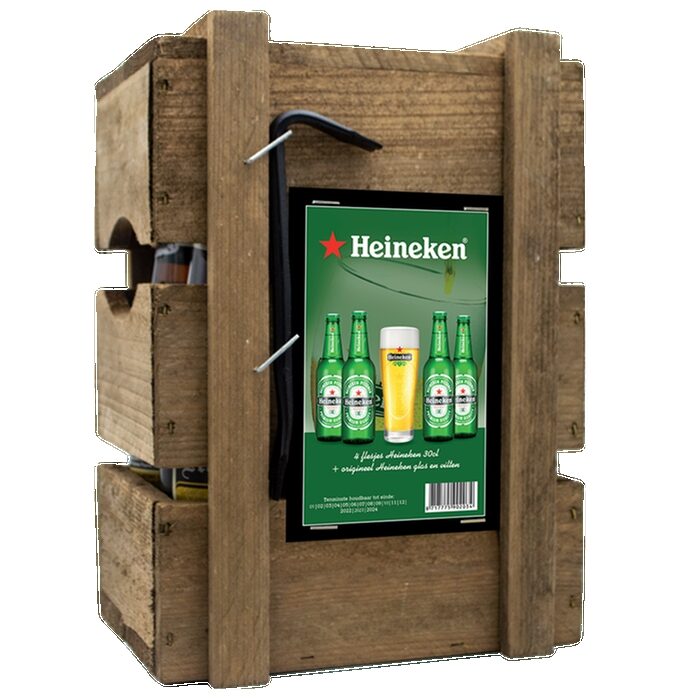 Heineken | Beer package | 4x 30cl | incl. glass