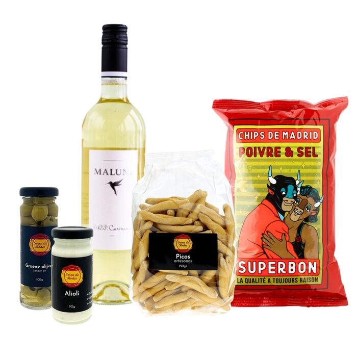 Snack package | Spanish | White wine