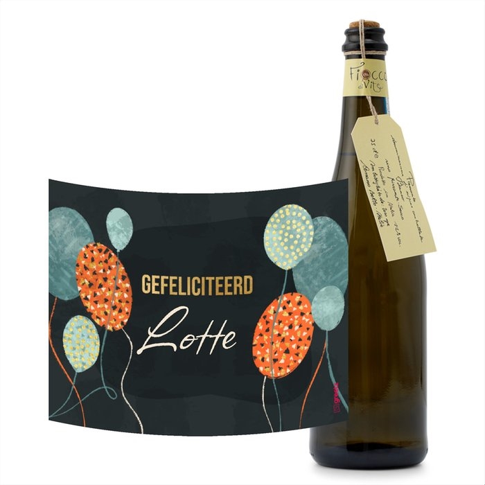 Prosecco Toso | Congratulations with your own name | 750 ml