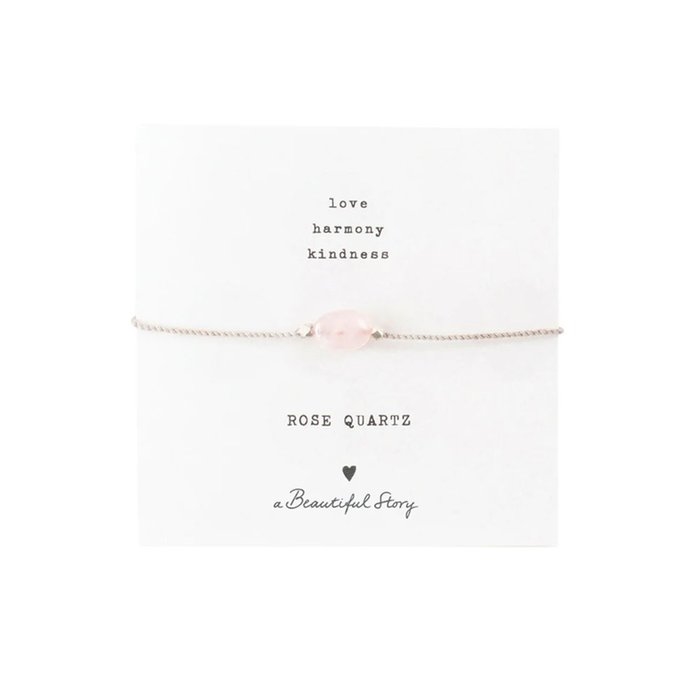 A Beautiful Story | Bracelet | Rose quartz