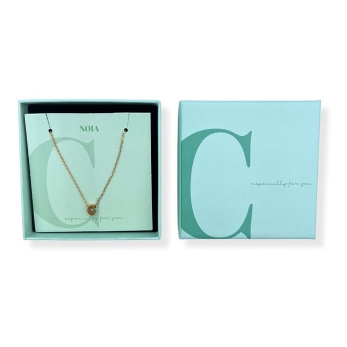 Noia Jewelery | Necklace with letter | Gold | c