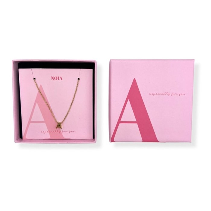 Noia Jewelery | Necklace with letter | Gold | A