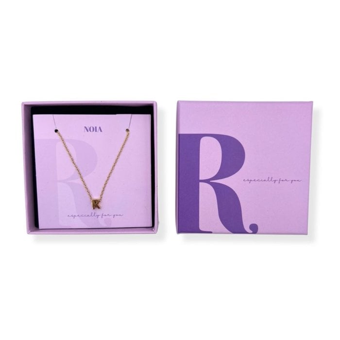 Noia Jewelery | Necklace with letter | Gold | R