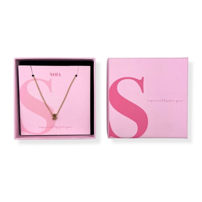 Noia Jewelery | Necklace with letter | Gold | S