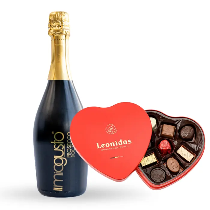 Il Miogusto Prosecco 750 ml | Leonidas Hart 110g