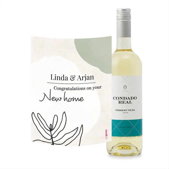 Condado Real | Verdejo - Viura | New home met eigen naam | 750 ml