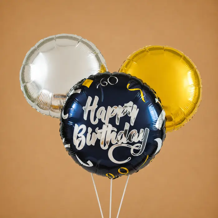 Ballonnen | Tros van 3 | Happy Birthday