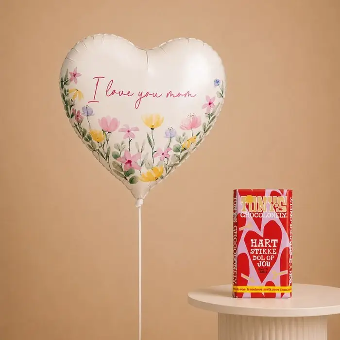 Ballon | Love mom & Tony's Chocolonely
