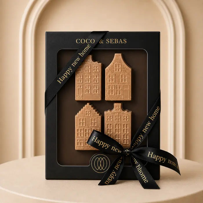 Coco & Sebas | Chocoladetablet | Happy New Home