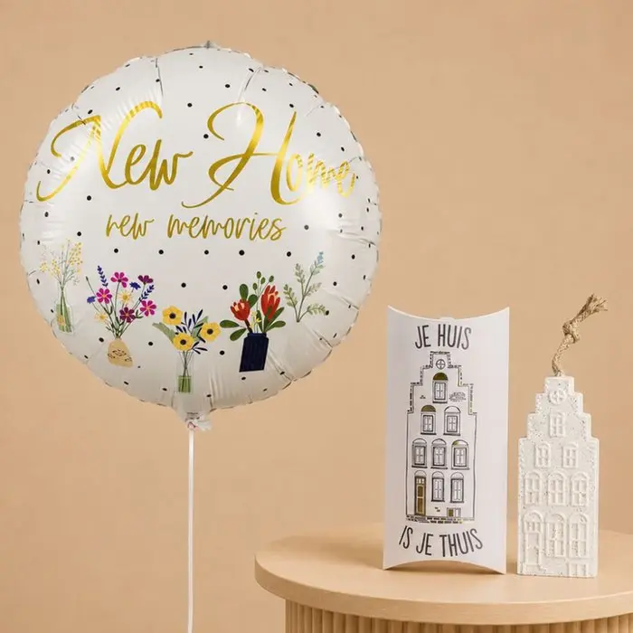 Ballon | New Home & 100% Leuk Gevelzeep