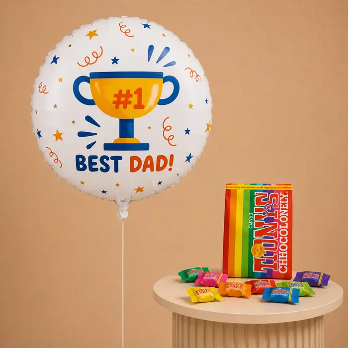 Ballon | Best Dad & Tony's Chocolonely