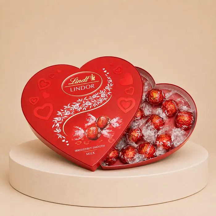 Lindt | LINDOR Hart Melk | 200 gram
