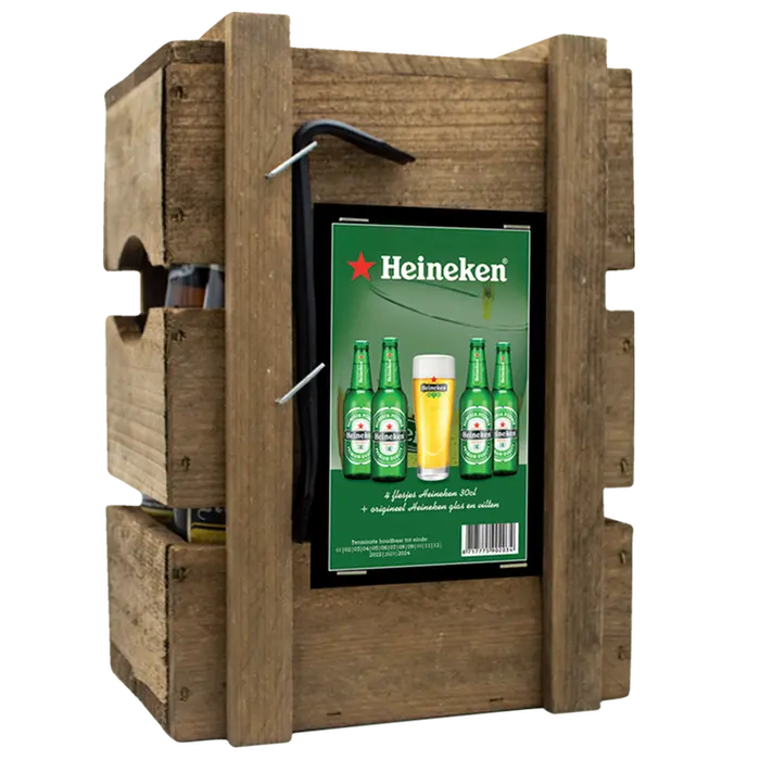 Heineken | Bierpakket | 4x 30cl | incl glas