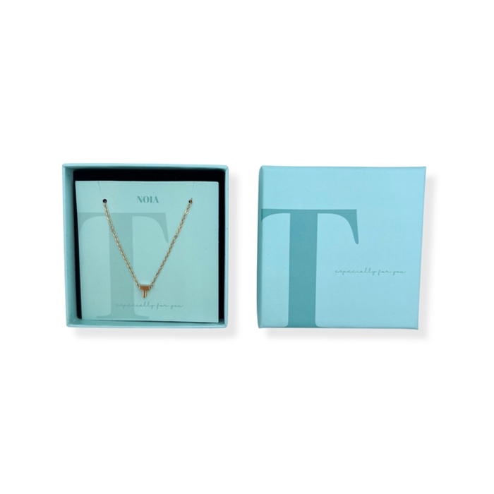 Noia Jewelery | Necklace with letter | Gold | T