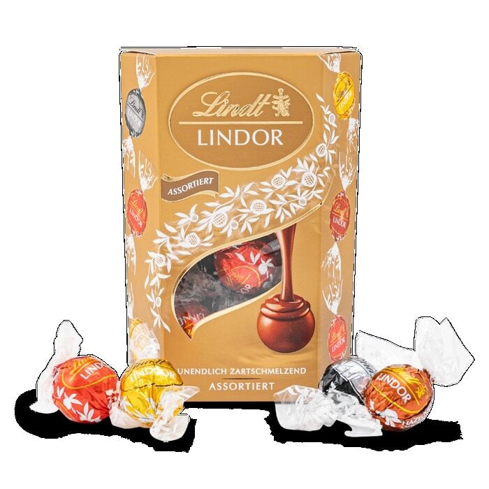 Lindt | LINDOR Cornet Assortment | 200 grams